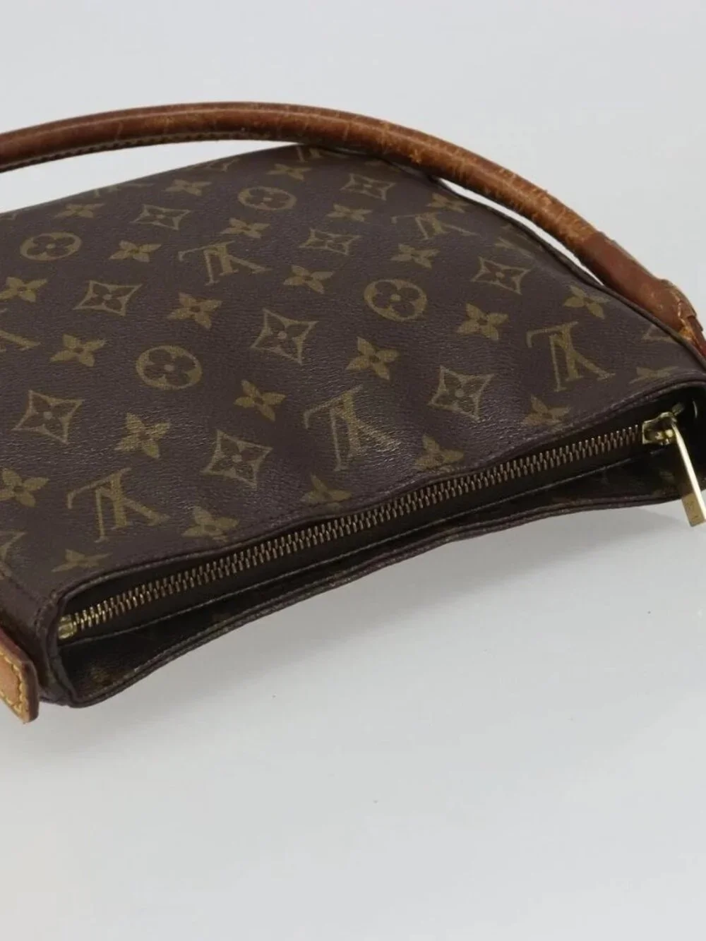 LOUIS VUITTON Monogram Looping MM Shoulder Bag M51146 LV Auth BA13587